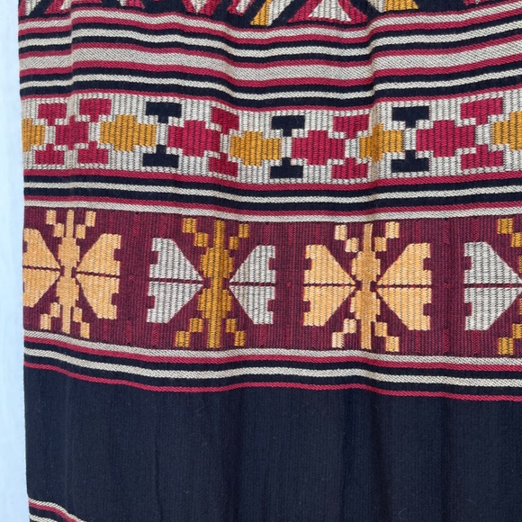 Zara cotton shawl/scarf, in geometric patterns, like new. - Picture 4 of 13